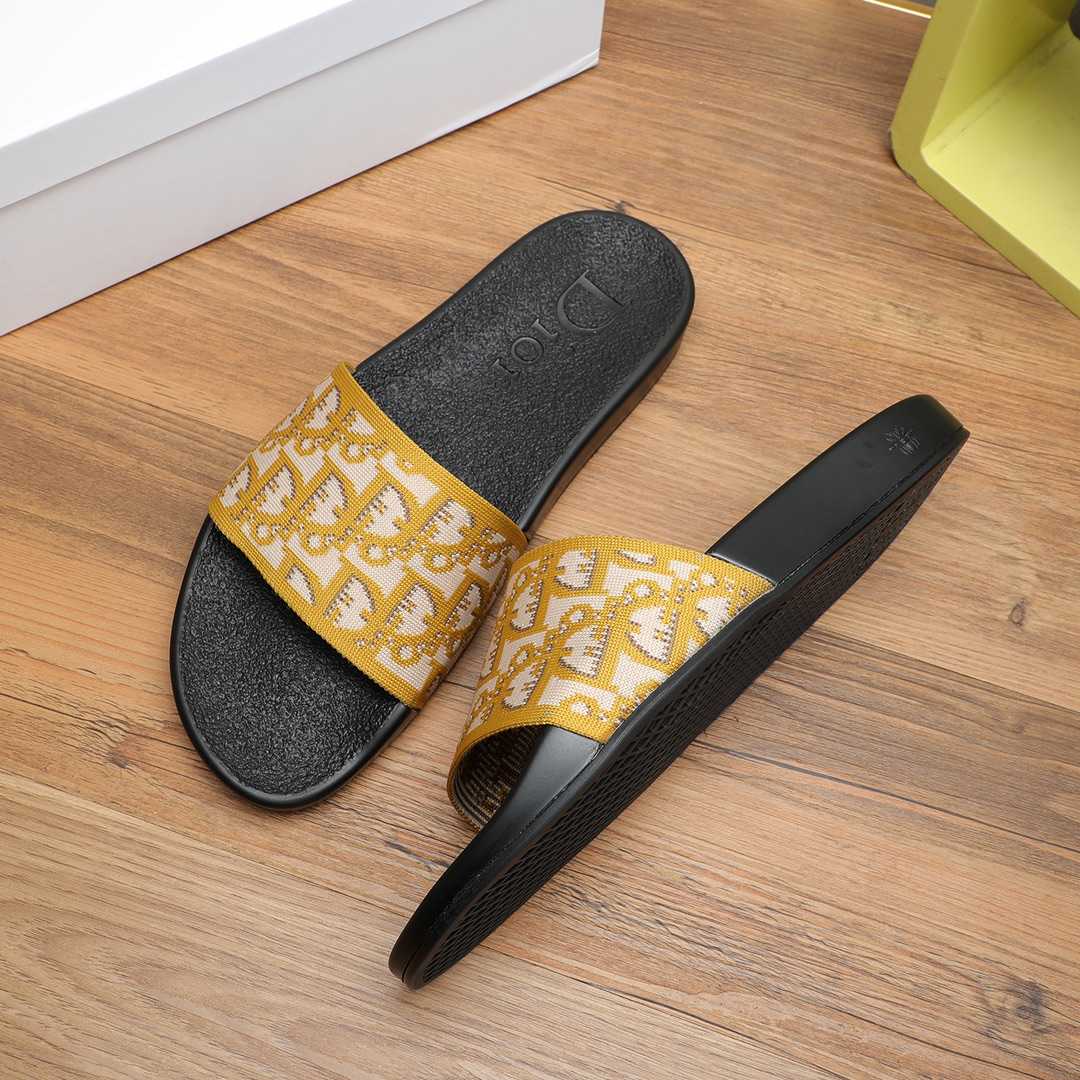 Dior Oblique Jacquard Sandals  - PerfectKickZ