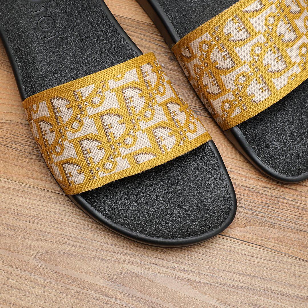 Dior Oblique Jacquard Sandals  - PerfectKickZ