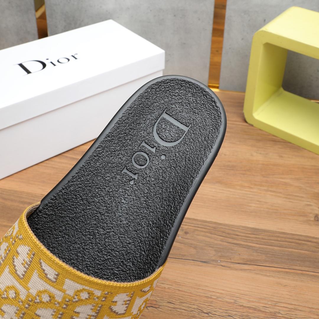 Dior Oblique Jacquard Sandals  - PerfectKickZ