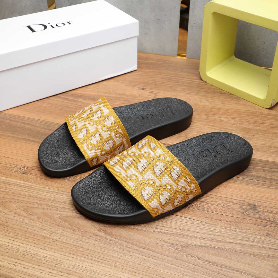 Dior Oblique Jacquard Sandals  - PerfectKickZ