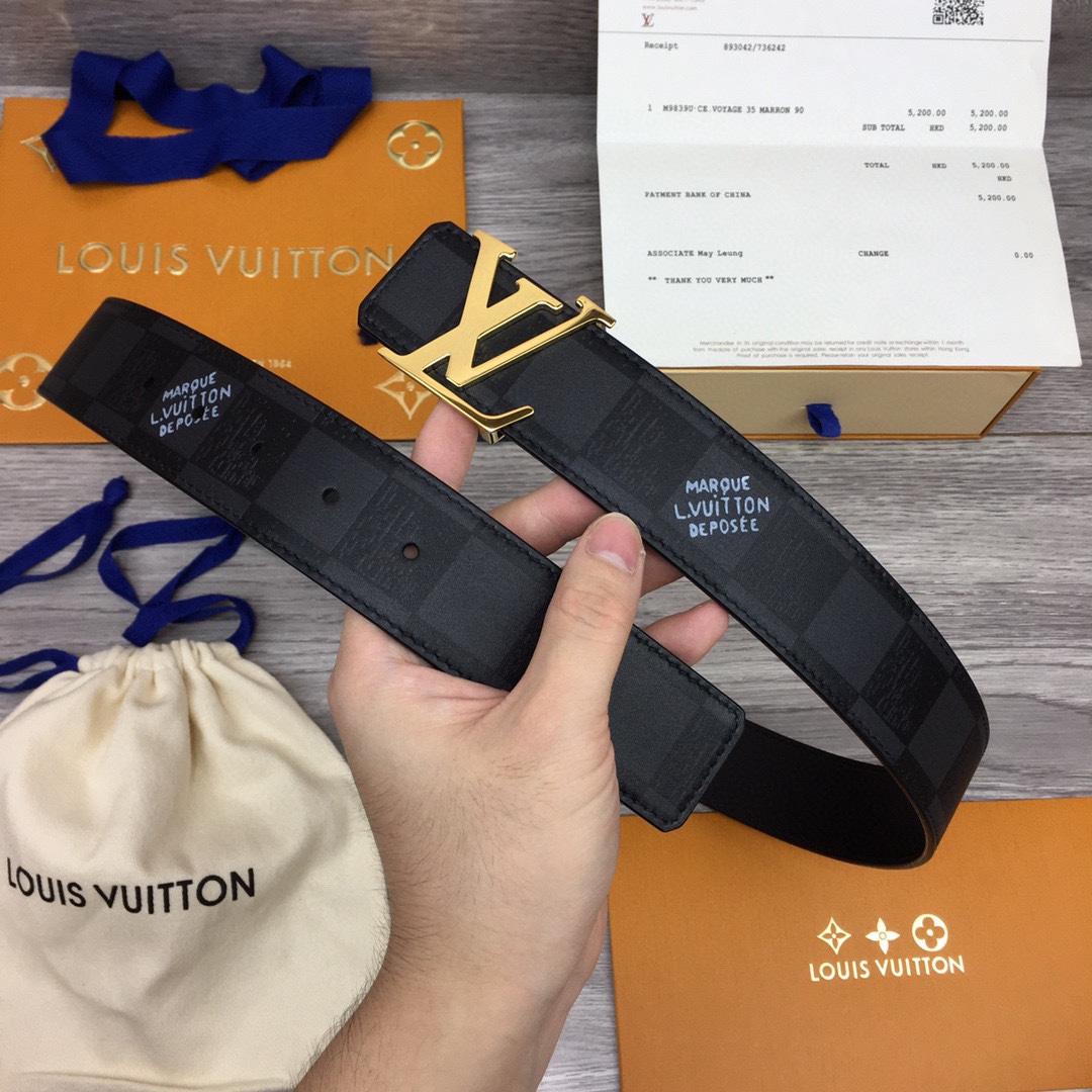 Louis Vuitton Reversible Belt  40mm - PerfectKickZ