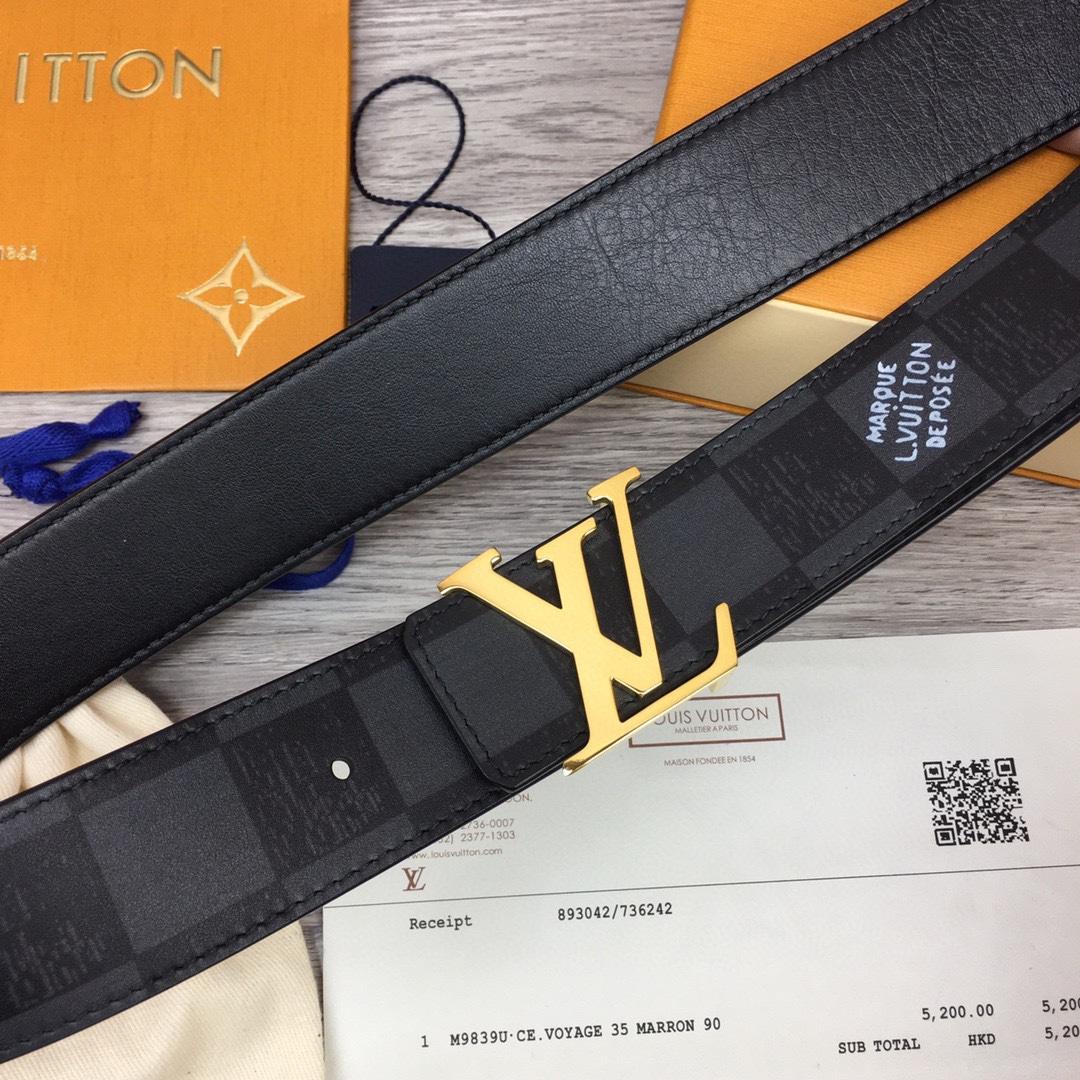 Louis Vuitton Reversible Belt  40mm - PerfectKickZ