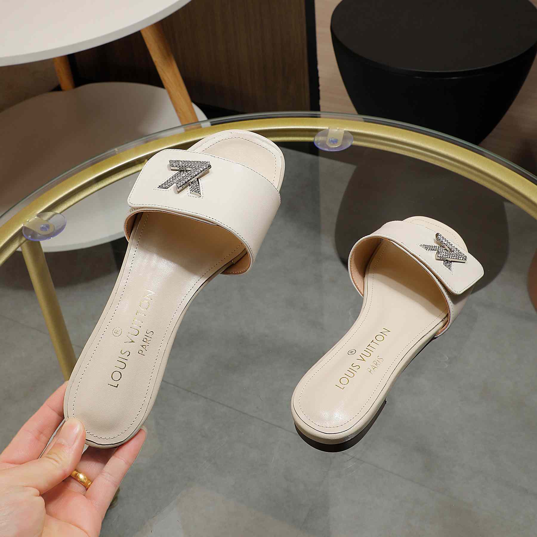 Louis Vuitton Shake Flat Mule       - PerfectKickZ