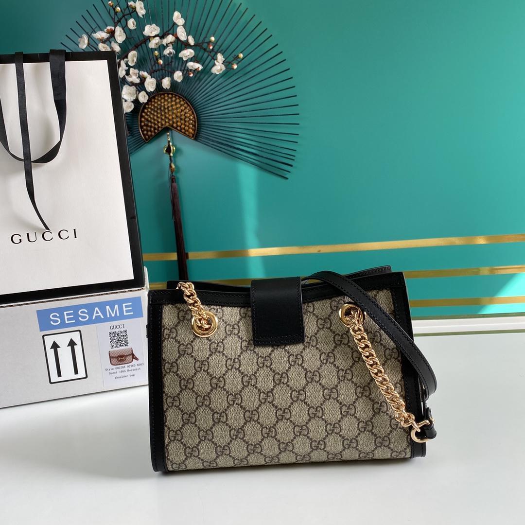 Gucci Padlock Small GG Shoulder Bag(26-18-10cm) - PerfectKickZ