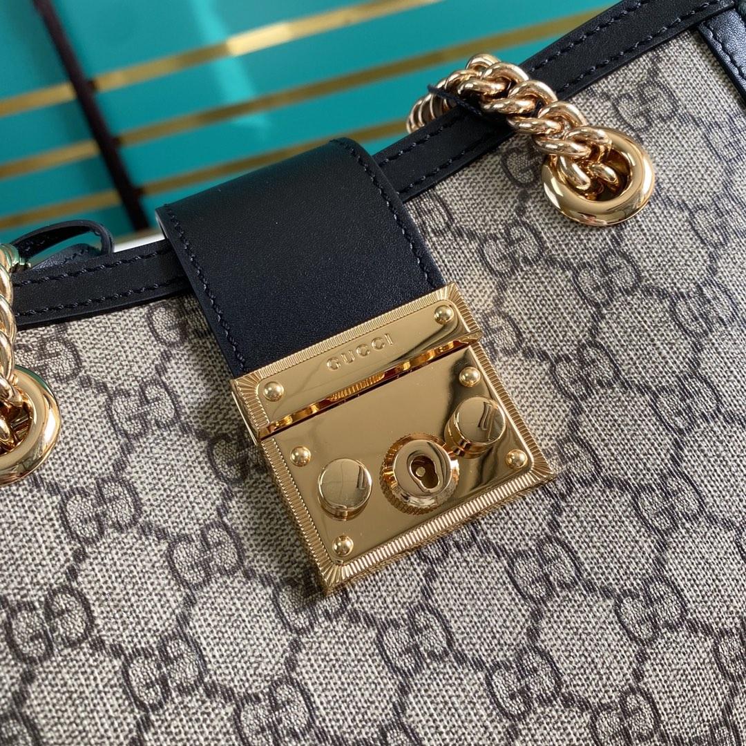 Gucci Padlock Small GG Shoulder Bag(26-18-10cm) - PerfectKickZ