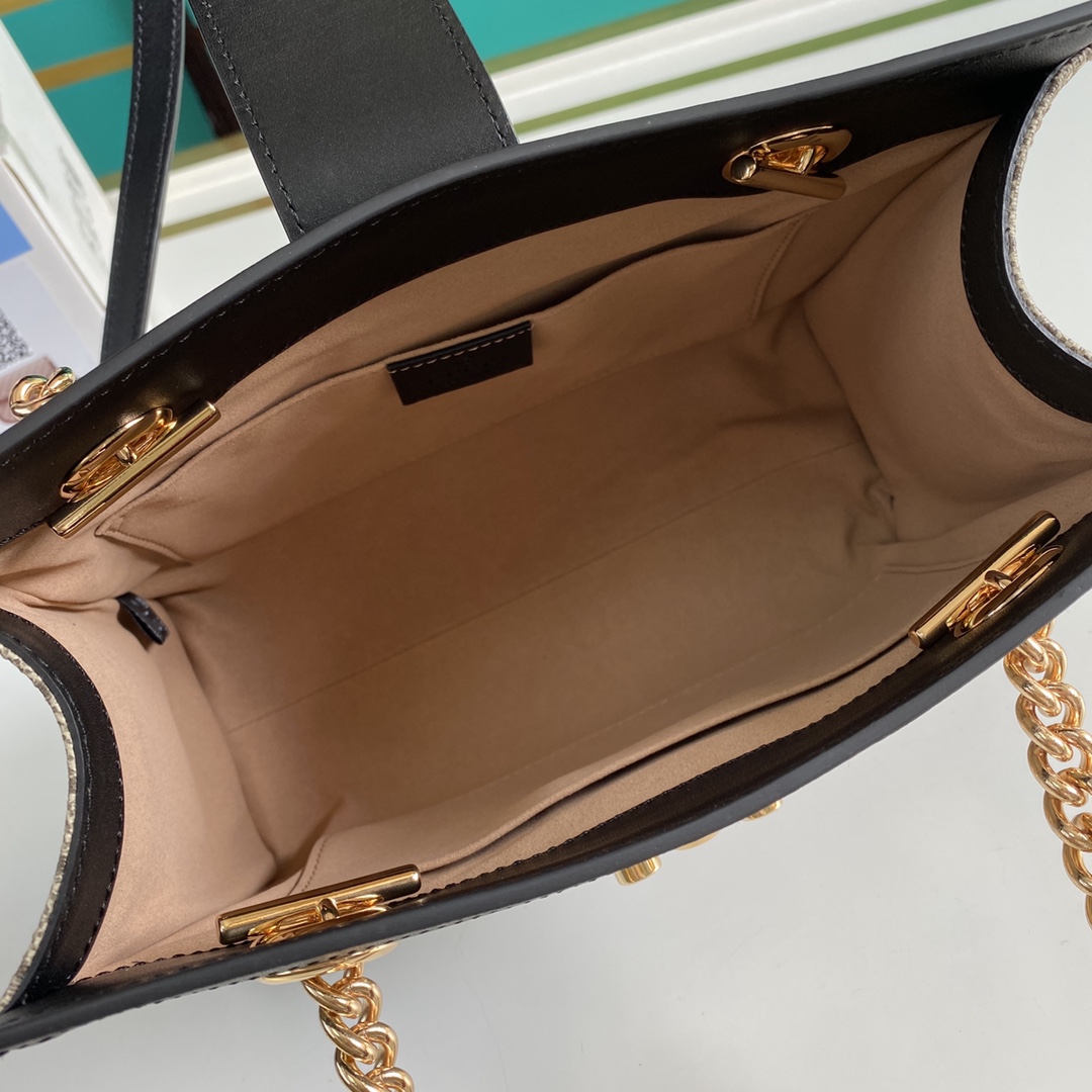 Gucci Padlock Small GG Shoulder Bag(26-18-10cm) - PerfectKickZ
