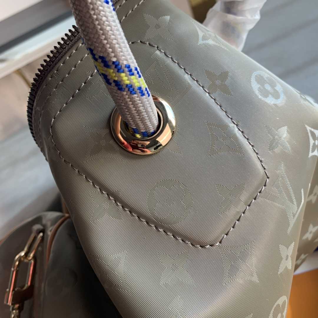 Louis Vuitton Keepall Bandouliere Monogram Titanium 50 Grey - PerfectKickZ