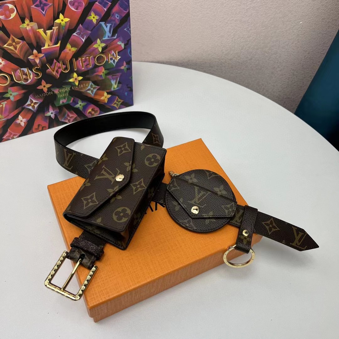 Louis Vuitton Daily Multi Pocket 30mm Belt      M0236Y - PerfectKickZ