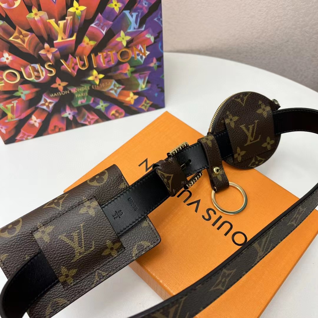 Louis Vuitton Daily Multi Pocket 30mm Belt      M0236Y - PerfectKickZ