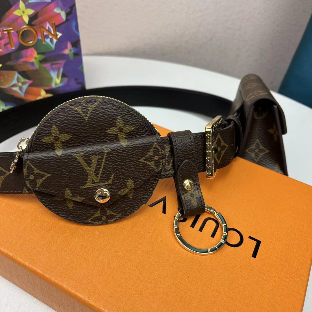 Louis Vuitton Daily Multi Pocket 30mm Belt      M0236Y - PerfectKickZ