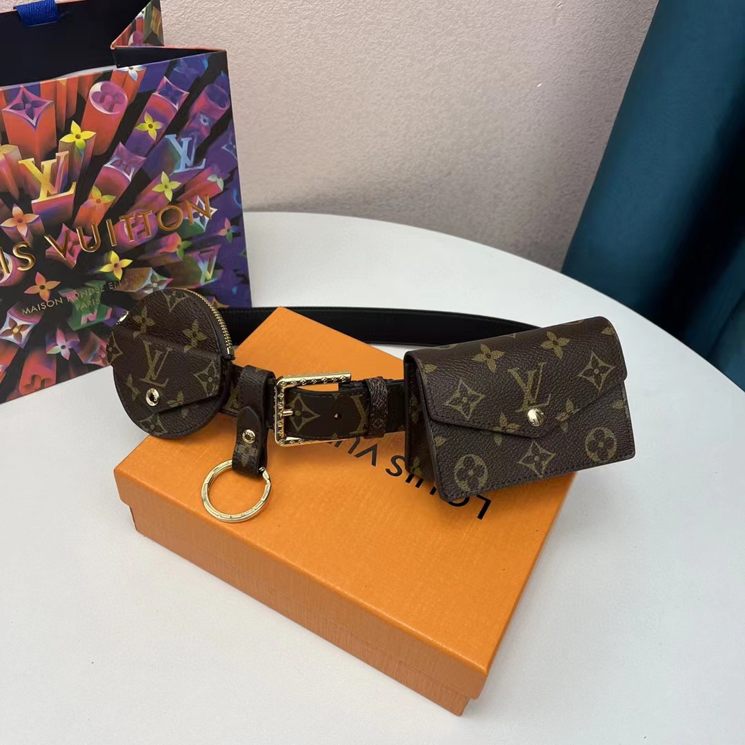 Louis Vuitton Daily Multi Pocket 30mm Belt      M0236Y - PerfectKickZ