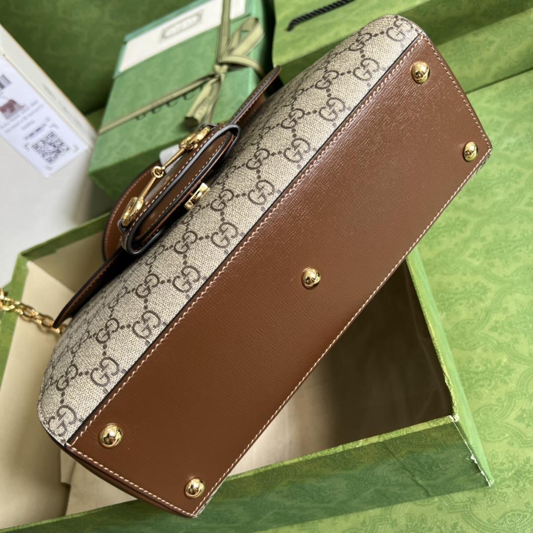 Gucci Horsebit 1955 Medium Bag(29-20-13cm) - PerfectKickZ