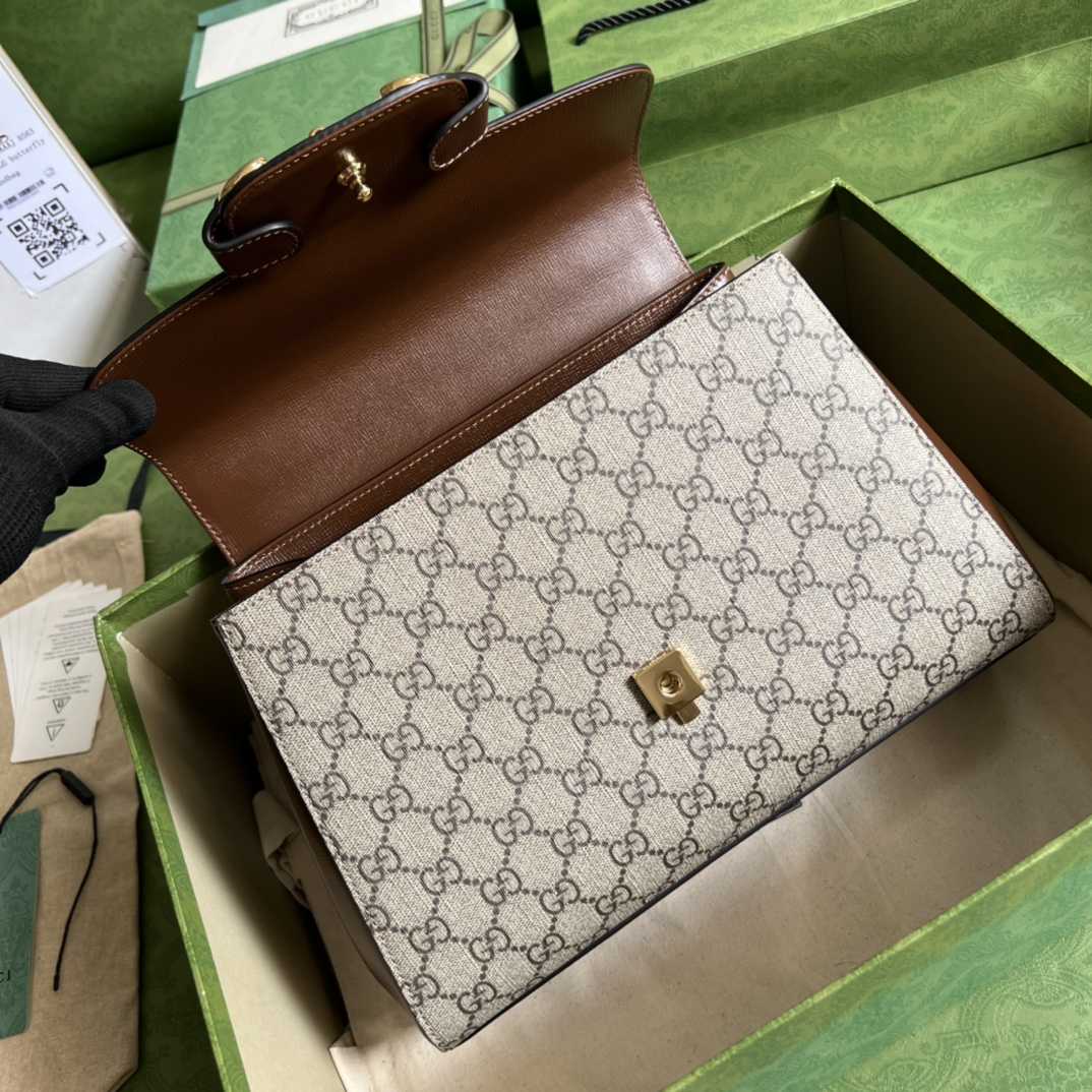Gucci Horsebit 1955 Medium Bag(29-20-13cm) - PerfectKickZ