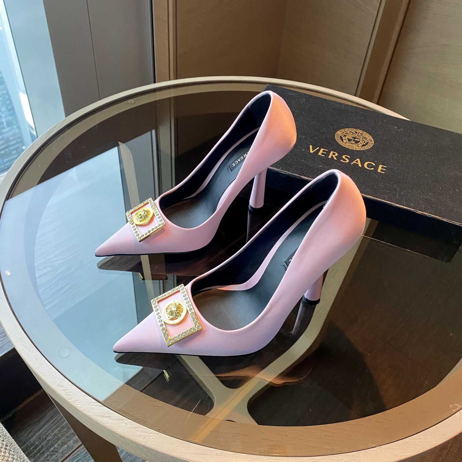 Versace Medusa Crystal Pumps - PerfectKickZ