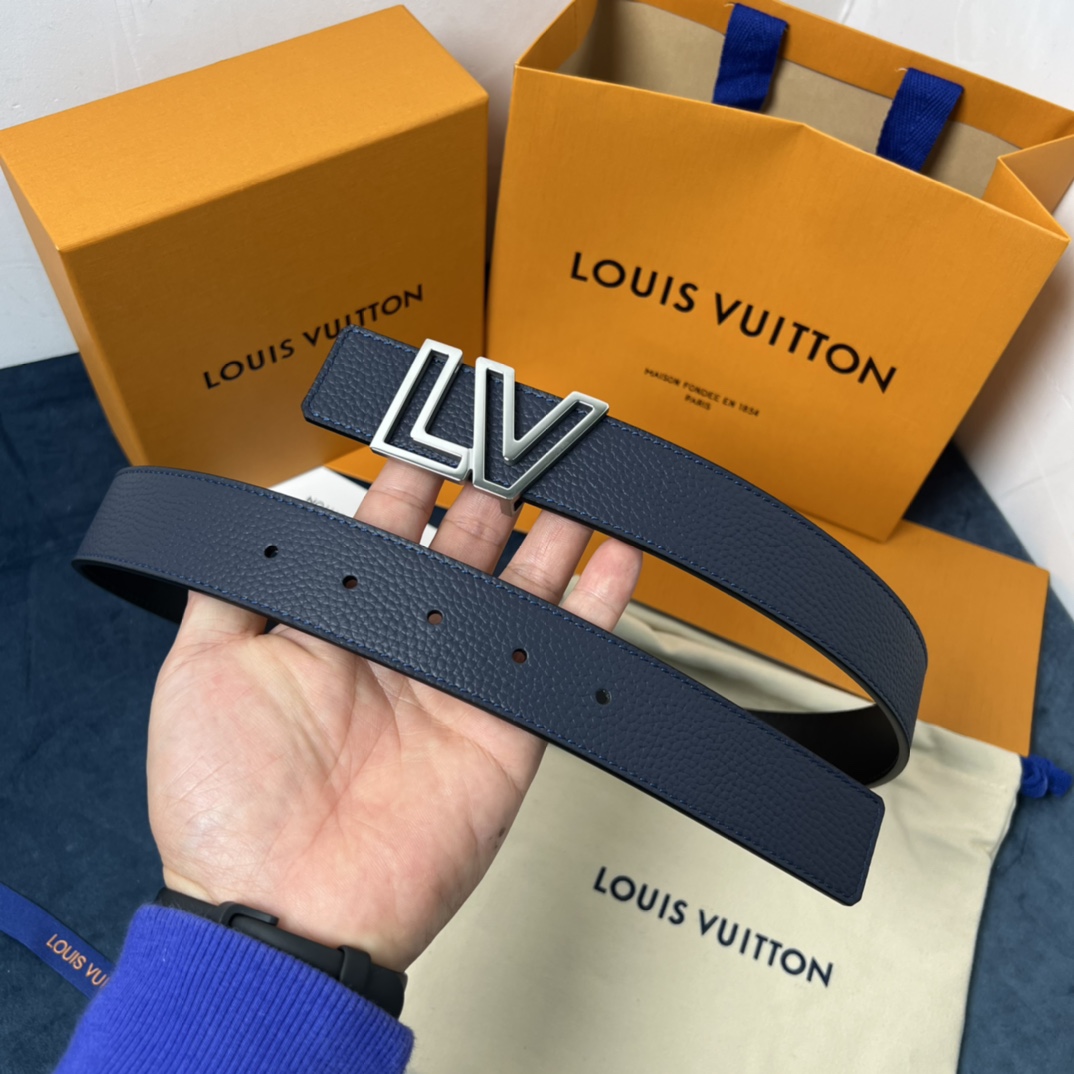 Louis Vuitton Reversible Belt  35mm - PerfectKickZ