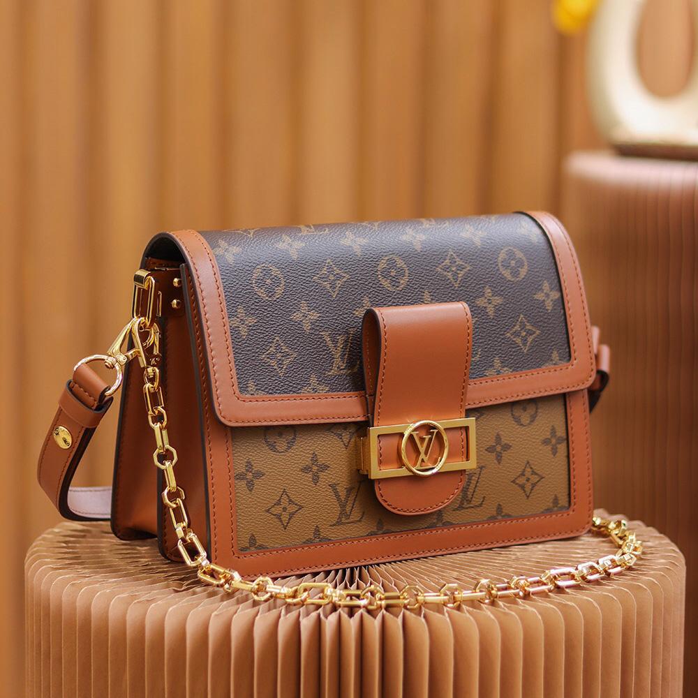Louis Vuitton Dauphine MM (25*19*10.5cm)  M45958 - PerfectKickZ