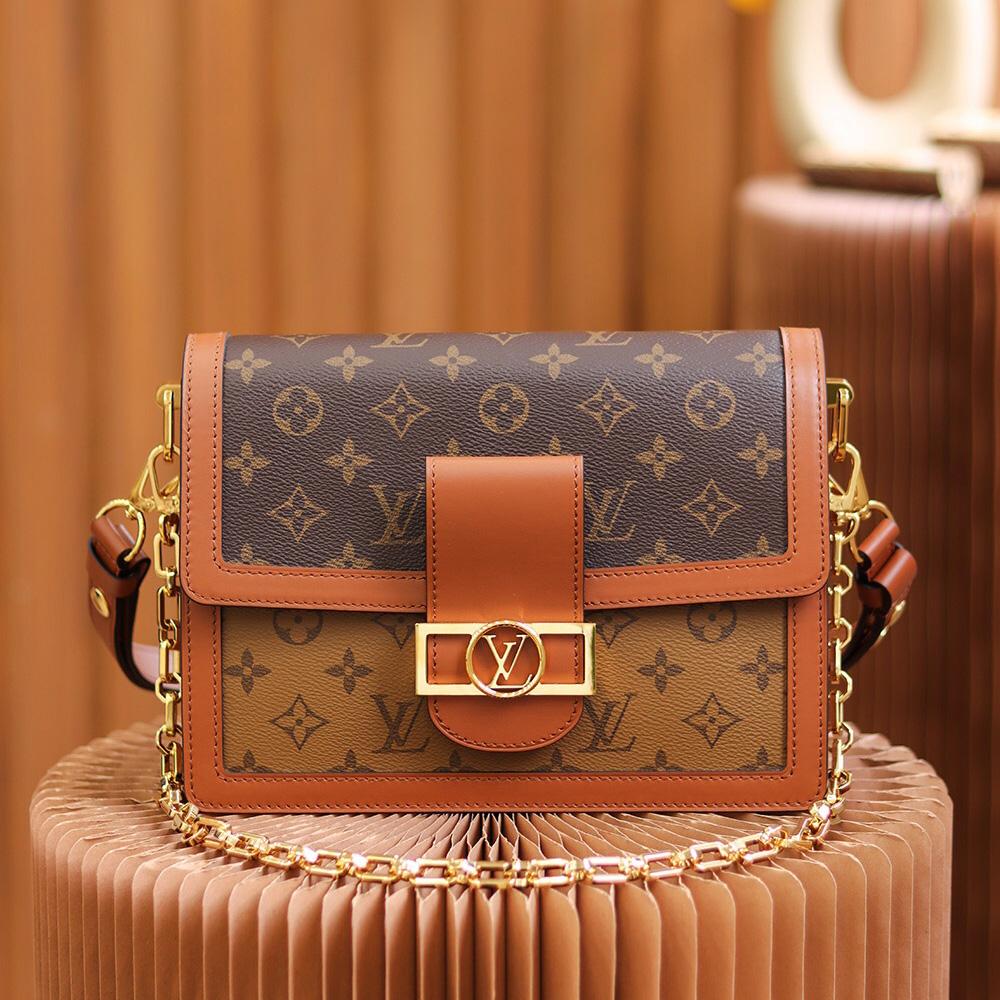 Louis Vuitton Dauphine MM (25*19*10.5cm)  M45958 - PerfectKickZ