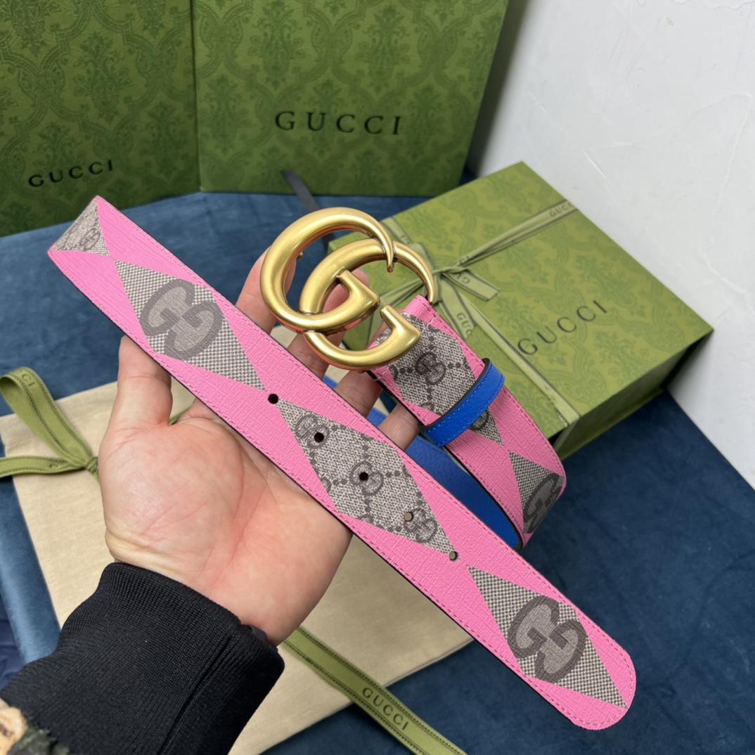 Gucci GG Marmont Wide Belt - PerfectKickZ