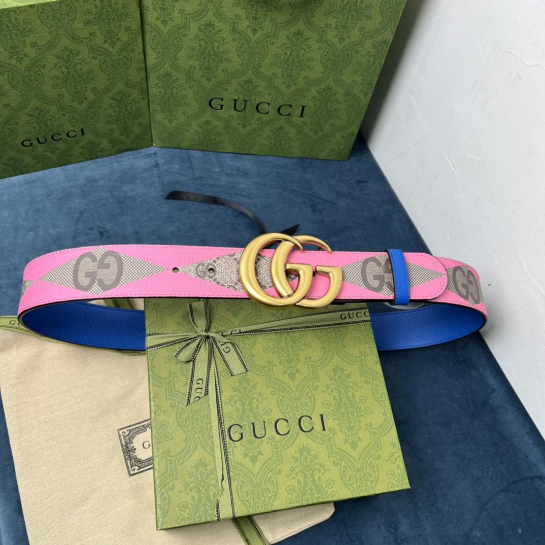 Gucci GG Marmont Wide Belt - PerfectKickZ