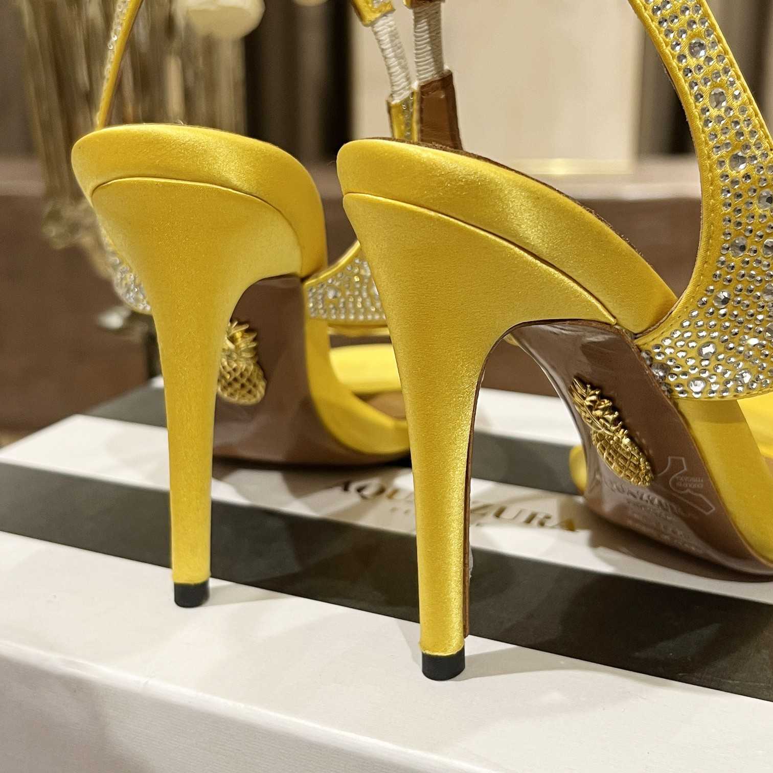 Aquazzura Izzy Plexi Sandal 105 - PerfectKickZ