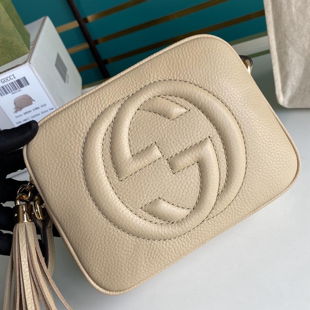 Gucci Soho Small Leather Disco Bag(22-15-7cm) - PerfectKickZ