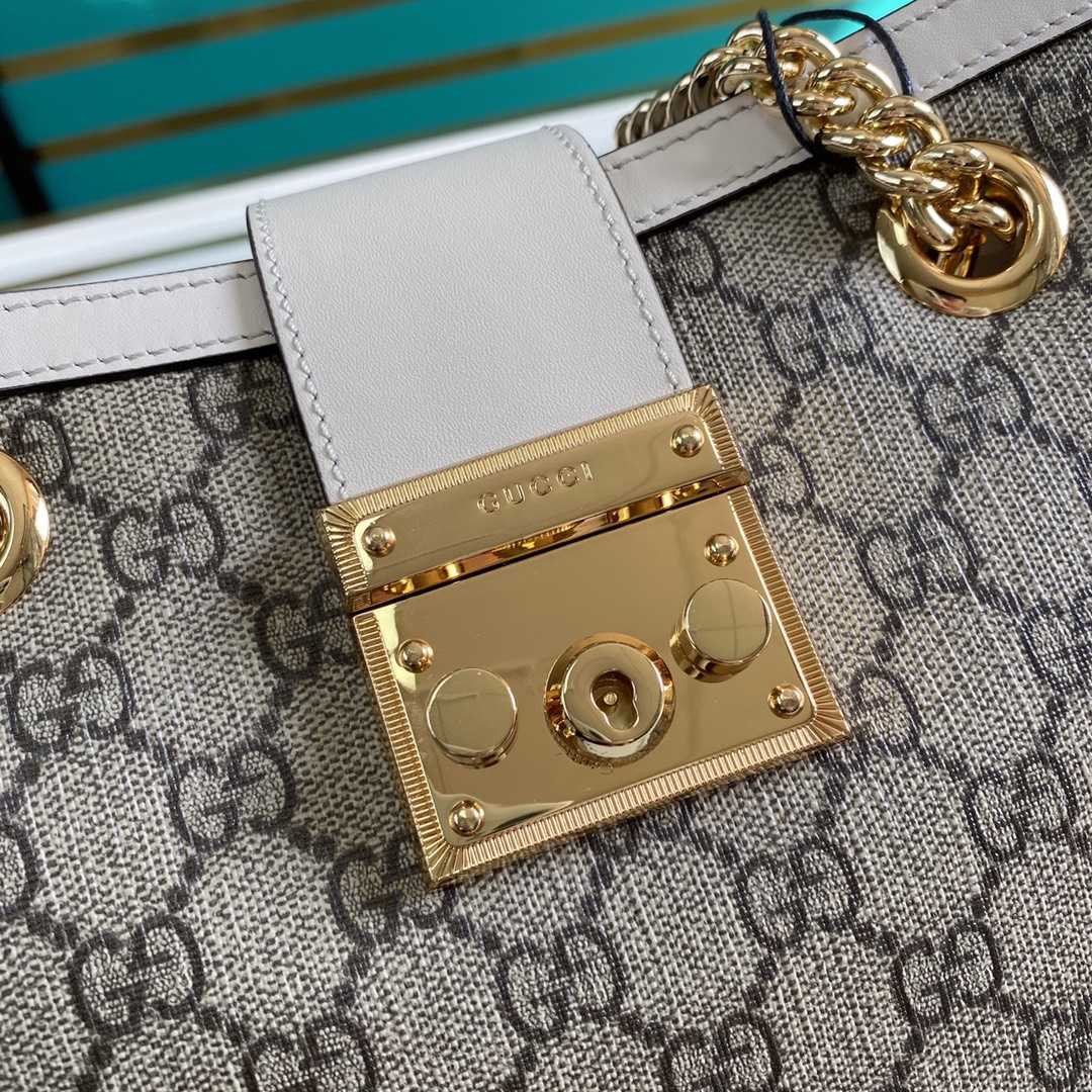 Gucci Padlock Small GG Shoulder Bag(26-18-10cm) - PerfectKickZ