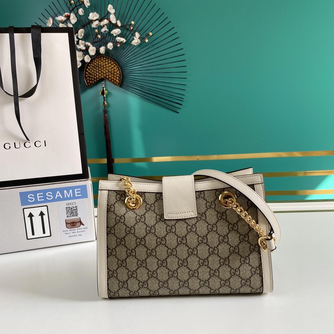 Gucci Padlock Small GG Shoulder Bag(26-18-10cm) - PerfectKickZ