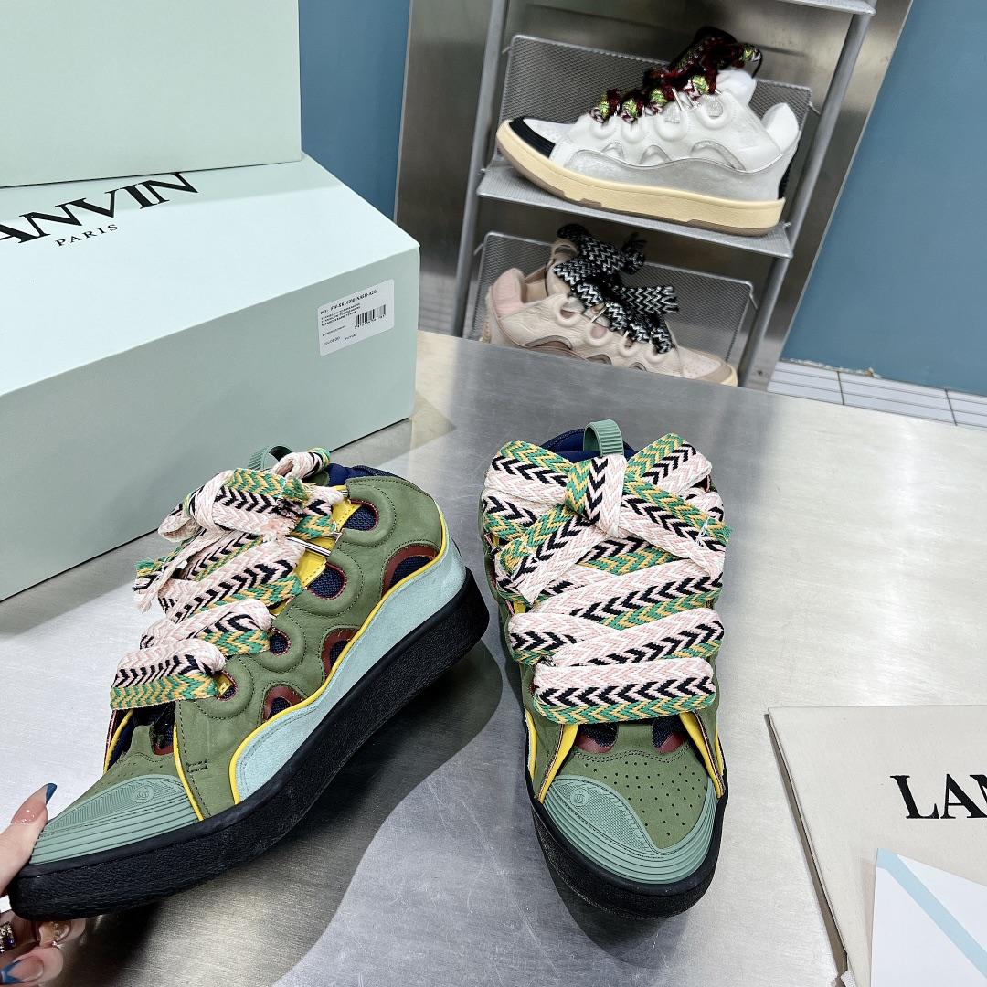 Lanvin Curb Sneakers - PerfectKickZ