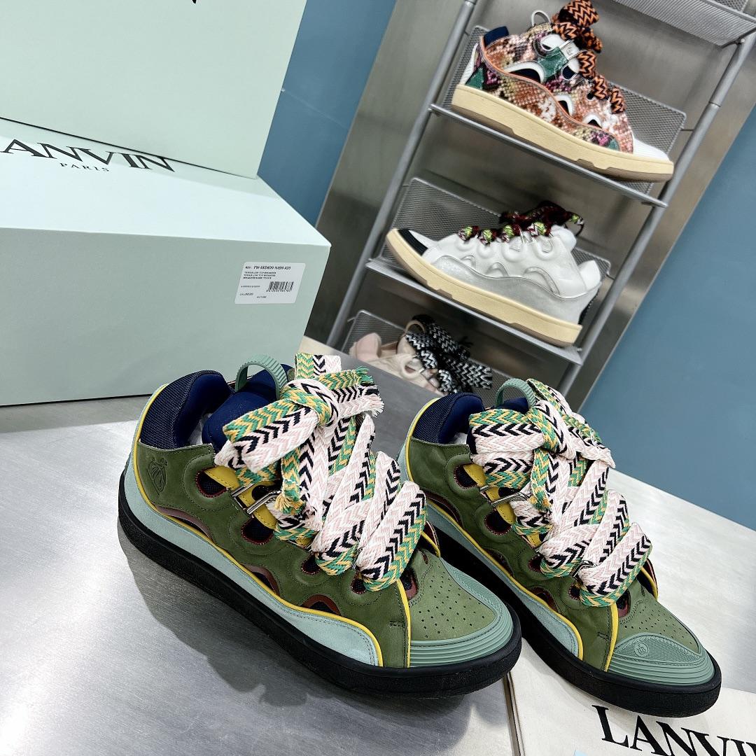 Lanvin Curb Sneakers - PerfectKickZ