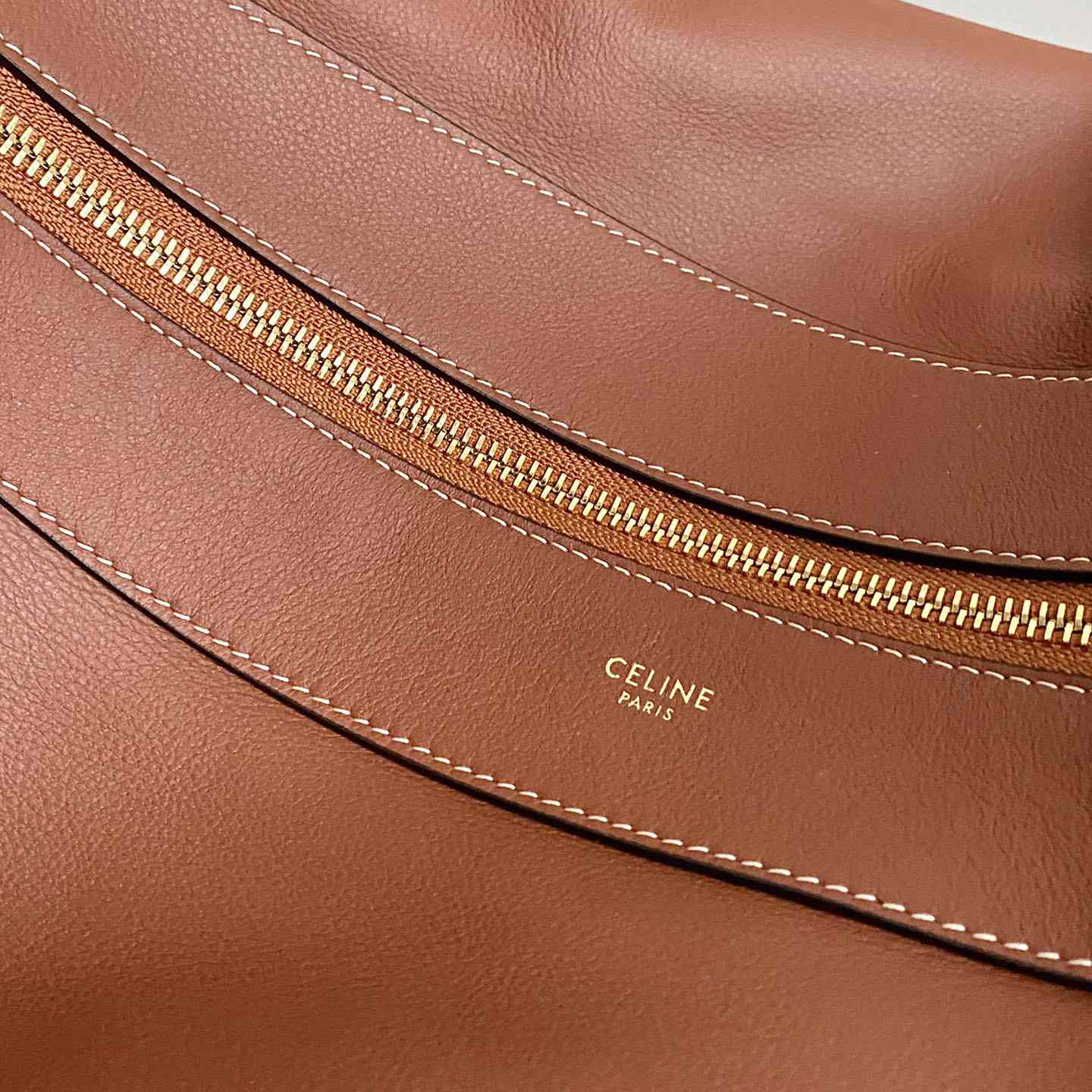 Celine Large Romy In Supple Calfskin Tan - PerfectKickZ