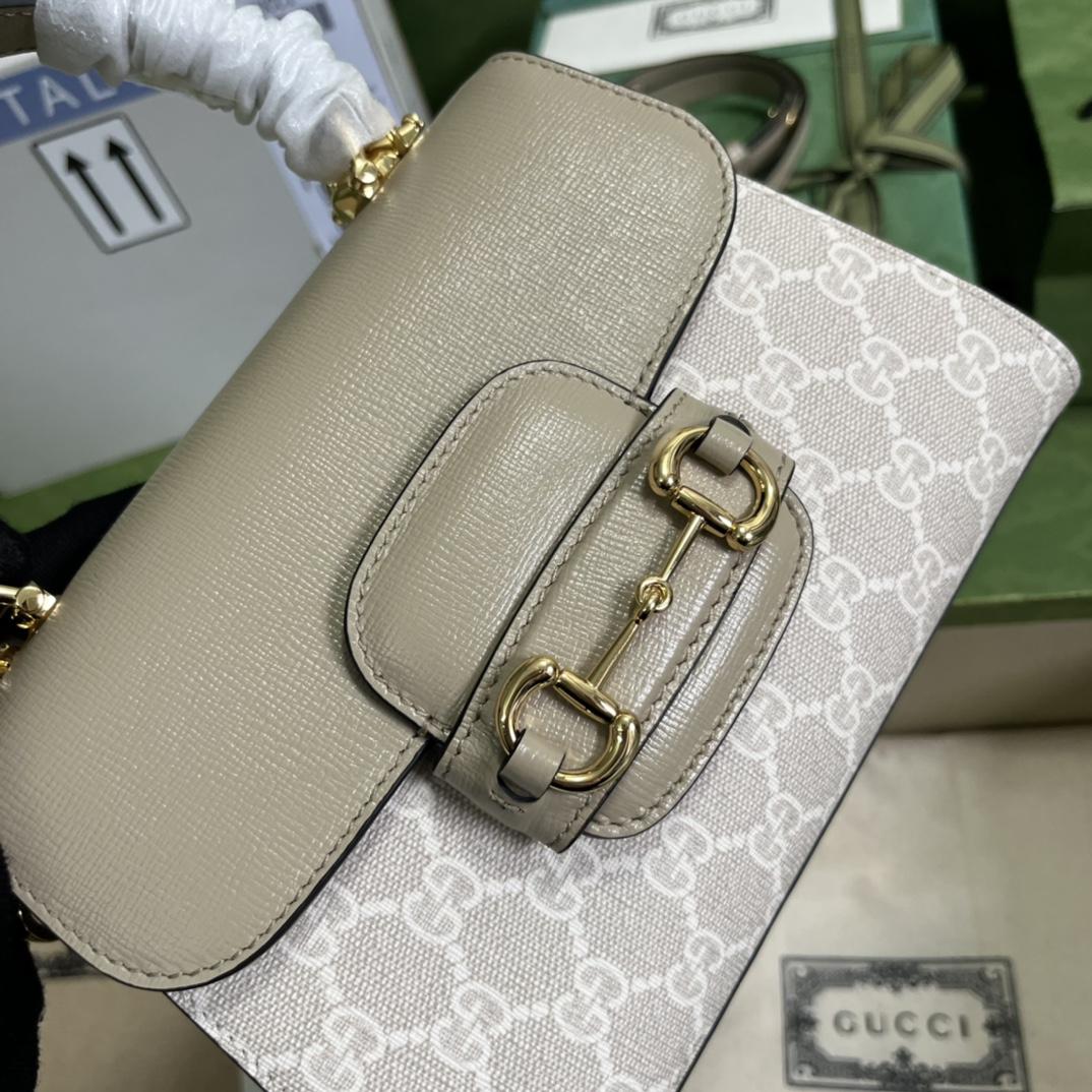 Gucci Horsebit 1955 Mini Bag(22x16x10.5cm) - 