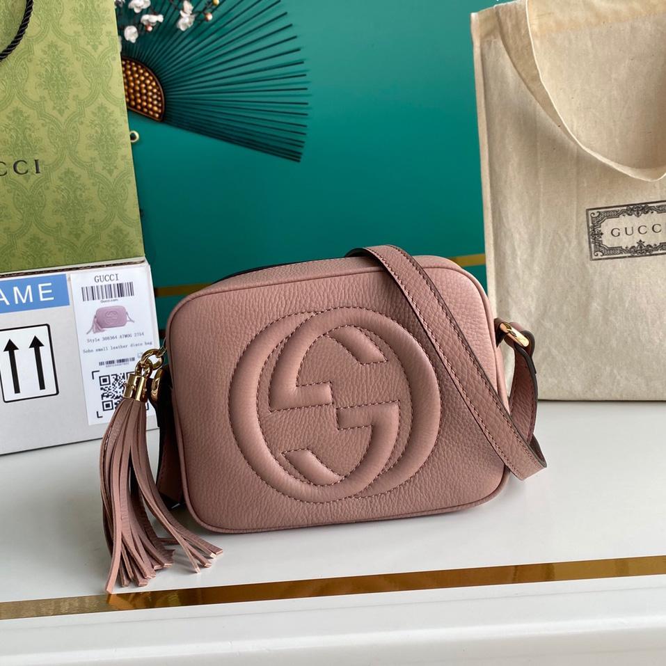Gucci Soho Small Leather Disco Bag(22-15-7cm) - PerfectKickZ