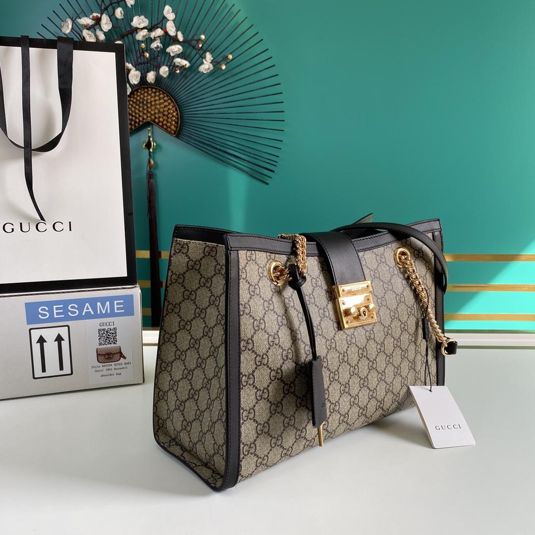 Gucci Padlock Medium GG Shoulder Bag(35-23.5-14cm) - PerfectKickZ