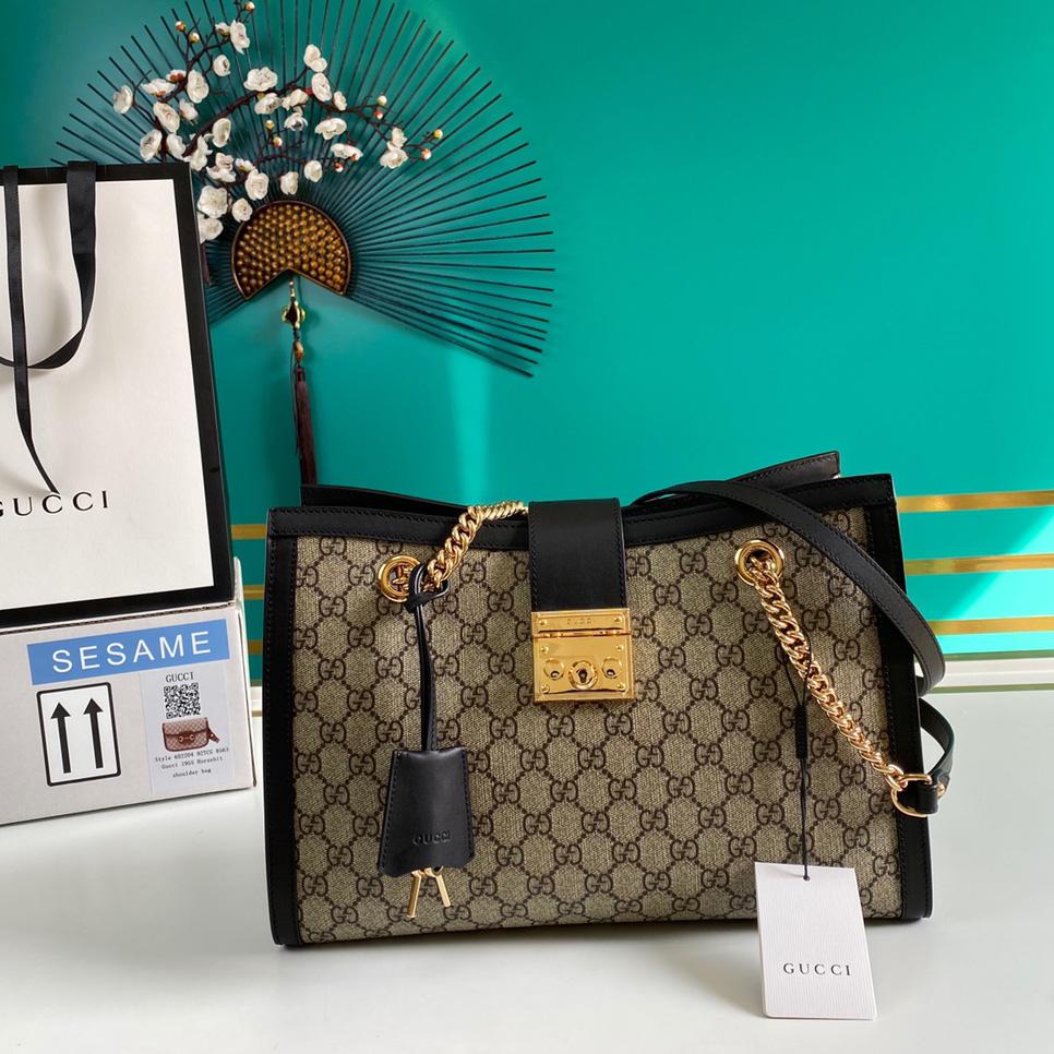 Gucci Padlock Medium GG Shoulder Bag(35-23.5-14cm) - PerfectKickZ