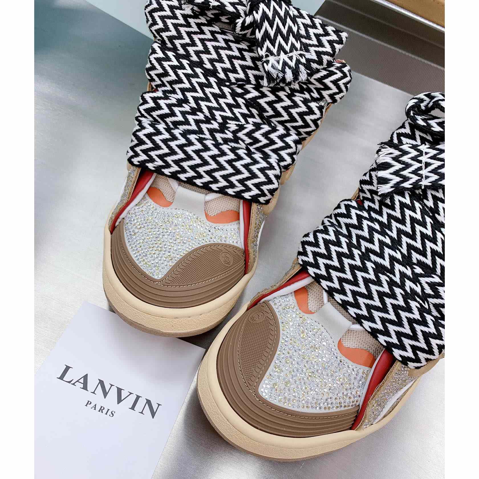 Lanvin Curb Low-Top Sneakers - PerfectKickZ