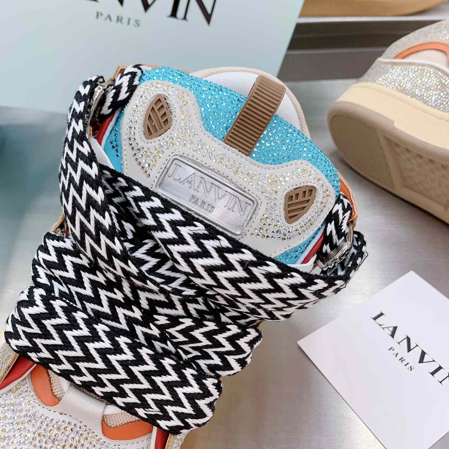 Lanvin Curb Low-Top Sneakers - PerfectKickZ