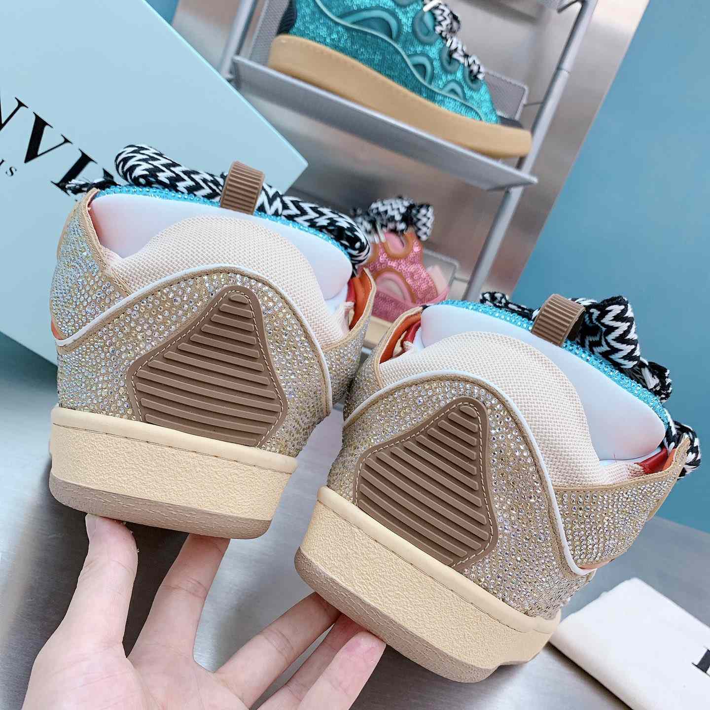 Lanvin Curb Low-Top Sneakers - PerfectKickZ