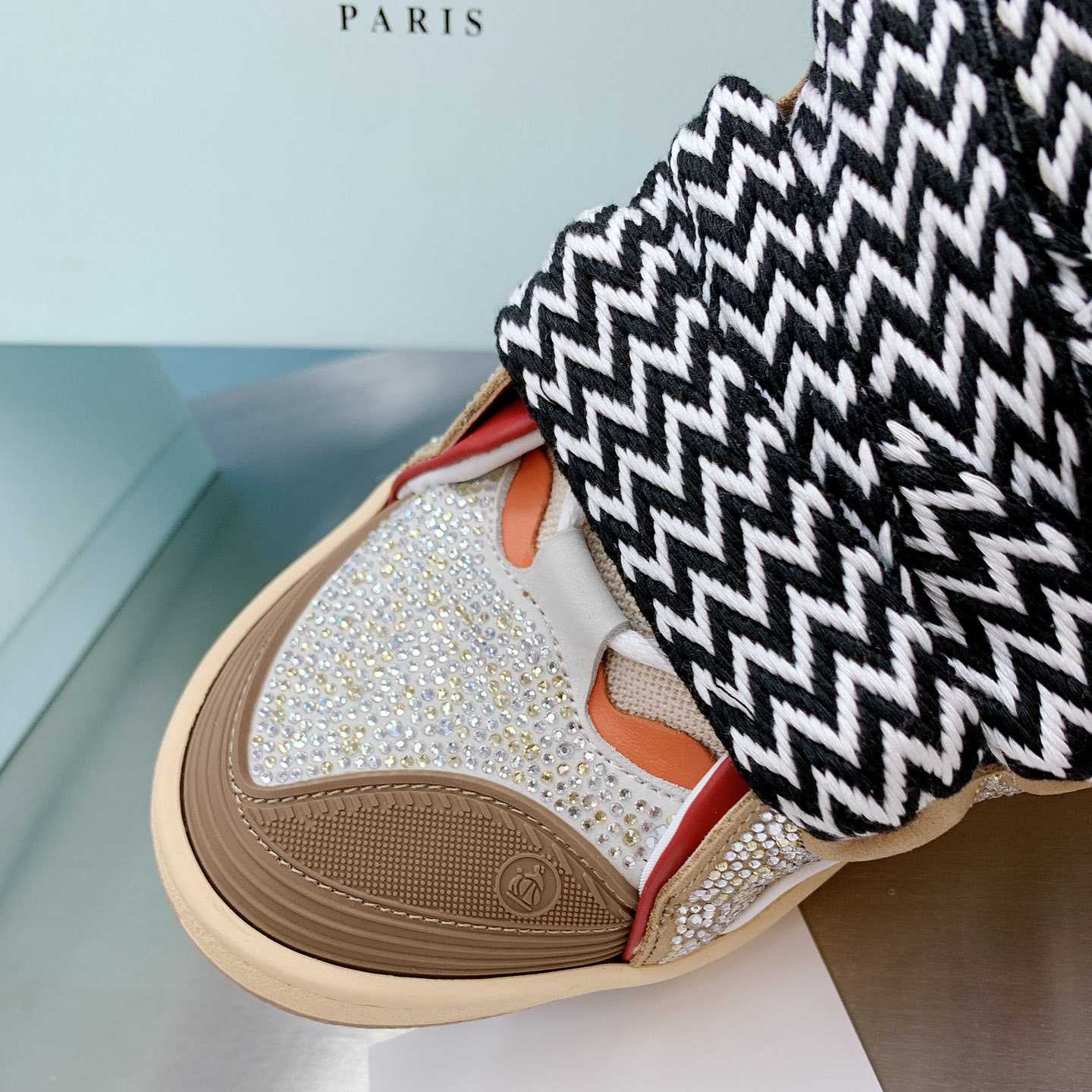 Lanvin Curb Low-Top Sneakers - PerfectKickZ