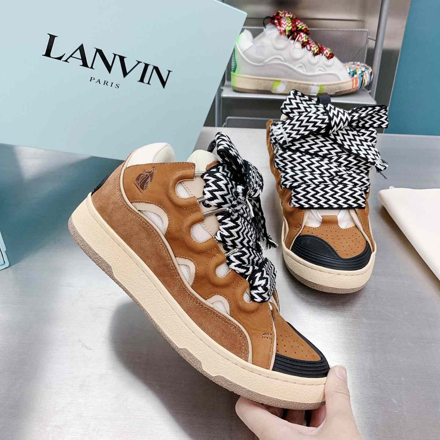 Lanvin Curb Sneakers - PerfectKickZ