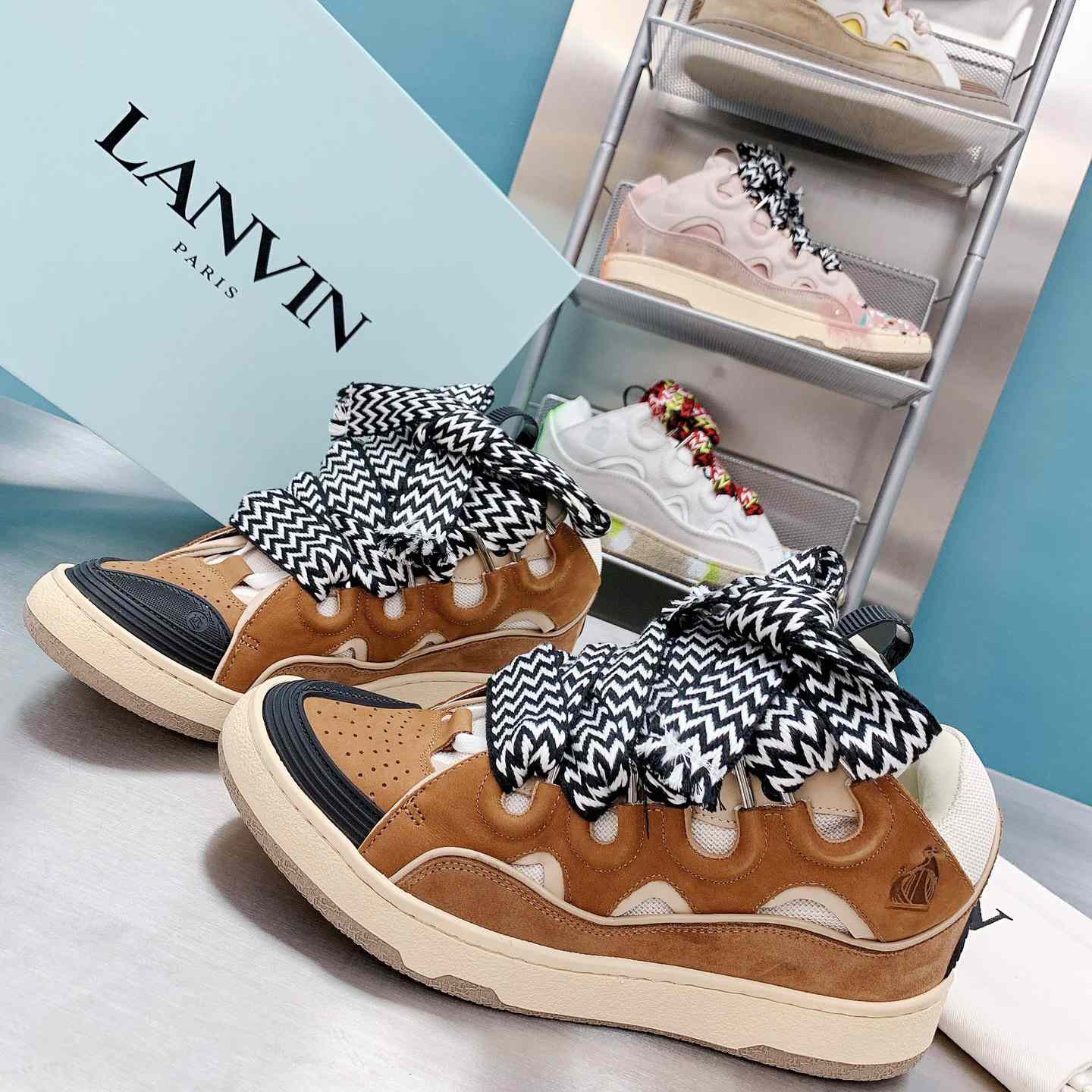 Lanvin Curb Sneakers - PerfectKickZ