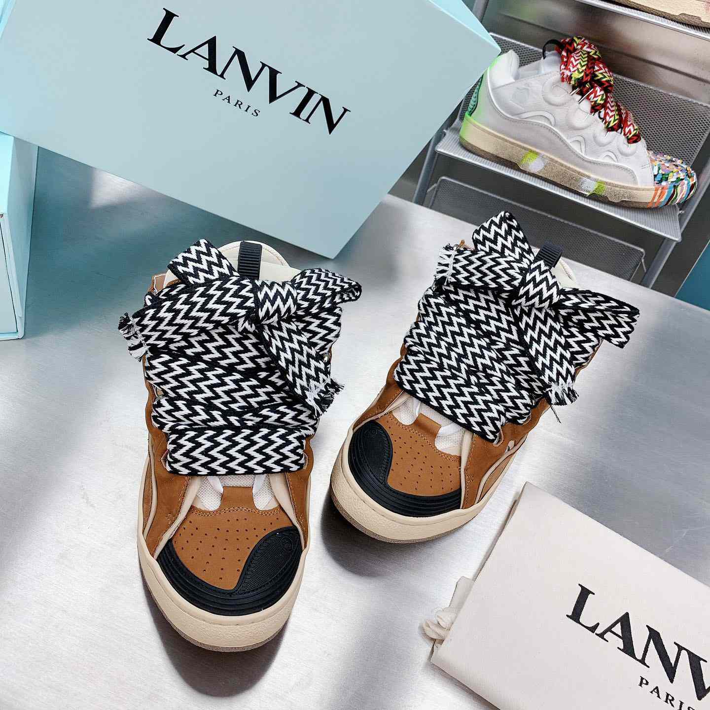 Lanvin Curb Sneakers - PerfectKickZ