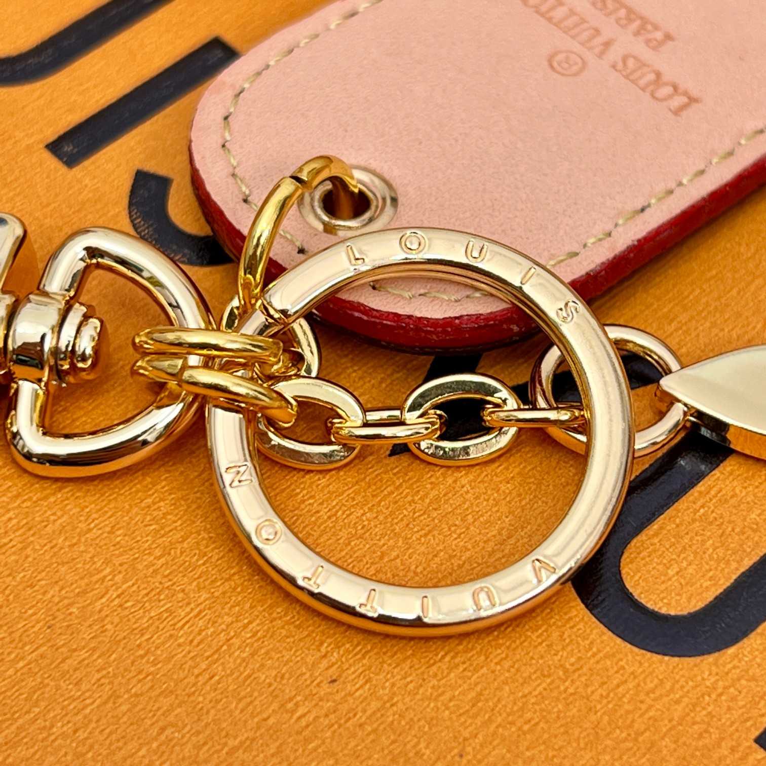 Louis Vuitton LV For You And Me Bag Charm & Key Holder   M00833 - PerfectKickZ