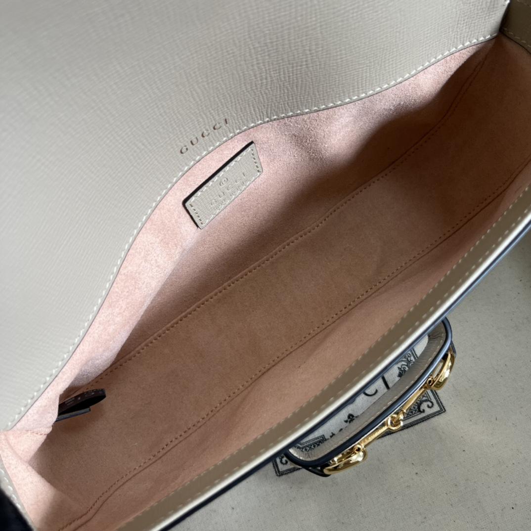 Gucci Horsebit 1955 Shoulder Bag(24-13-5cm)   - PerfectKickZ