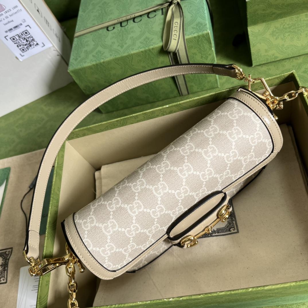 Gucci Horsebit 1955 Shoulder Bag(24-13-5cm)   - PerfectKickZ