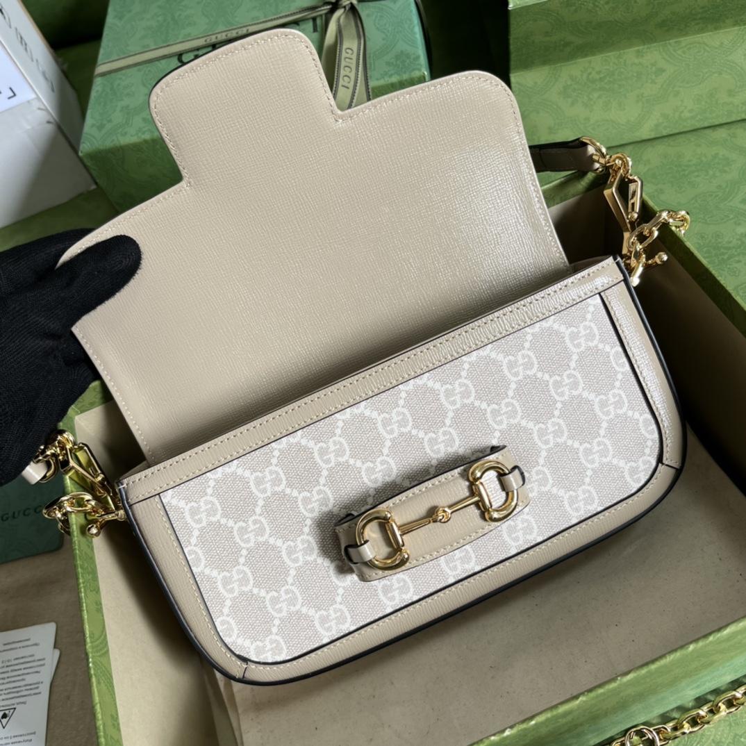 Gucci Horsebit 1955 Shoulder Bag(24-13-5cm)   - PerfectKickZ
