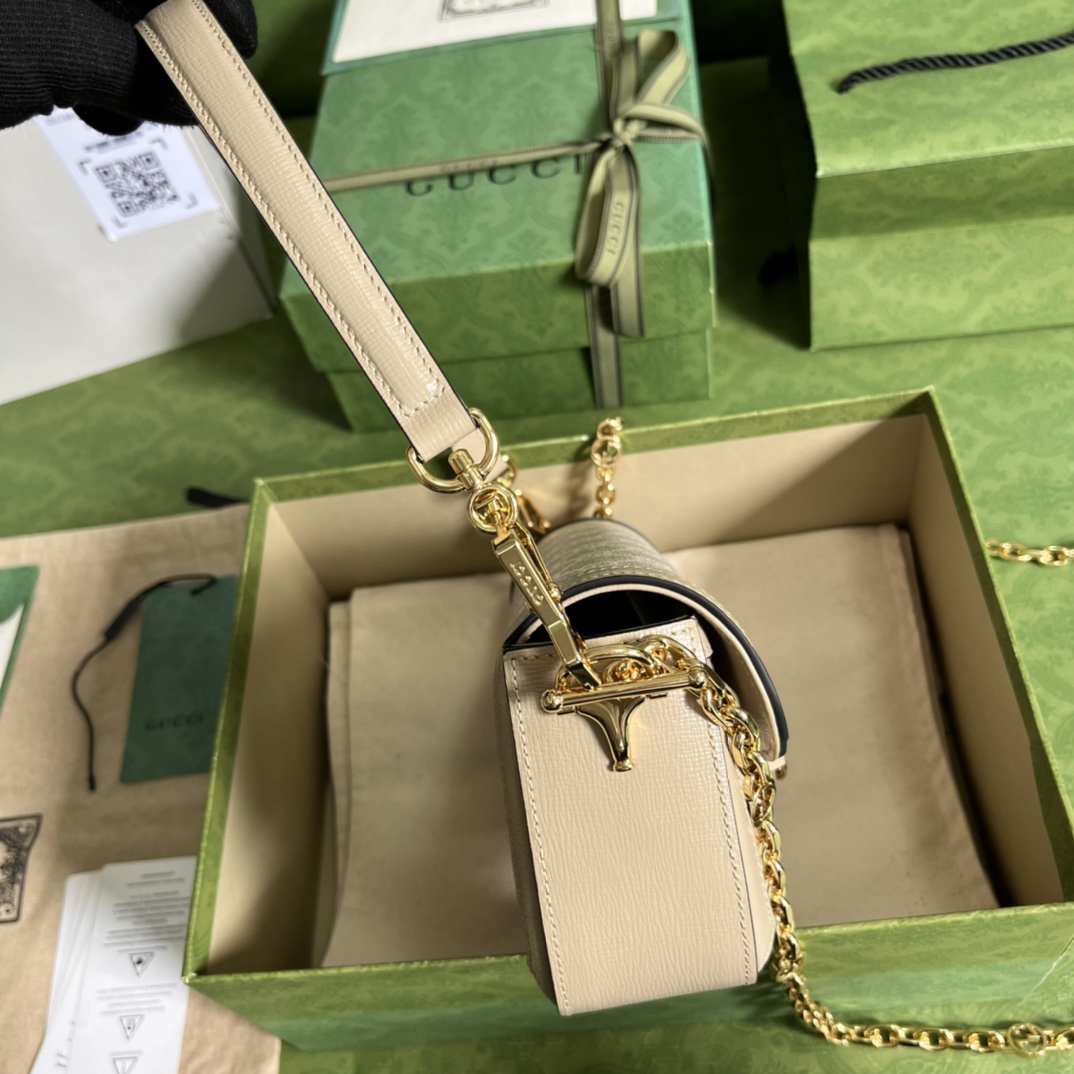 Gucci Horsebit 1955 Shoulder Bag(24-13-5cm)   - PerfectKickZ