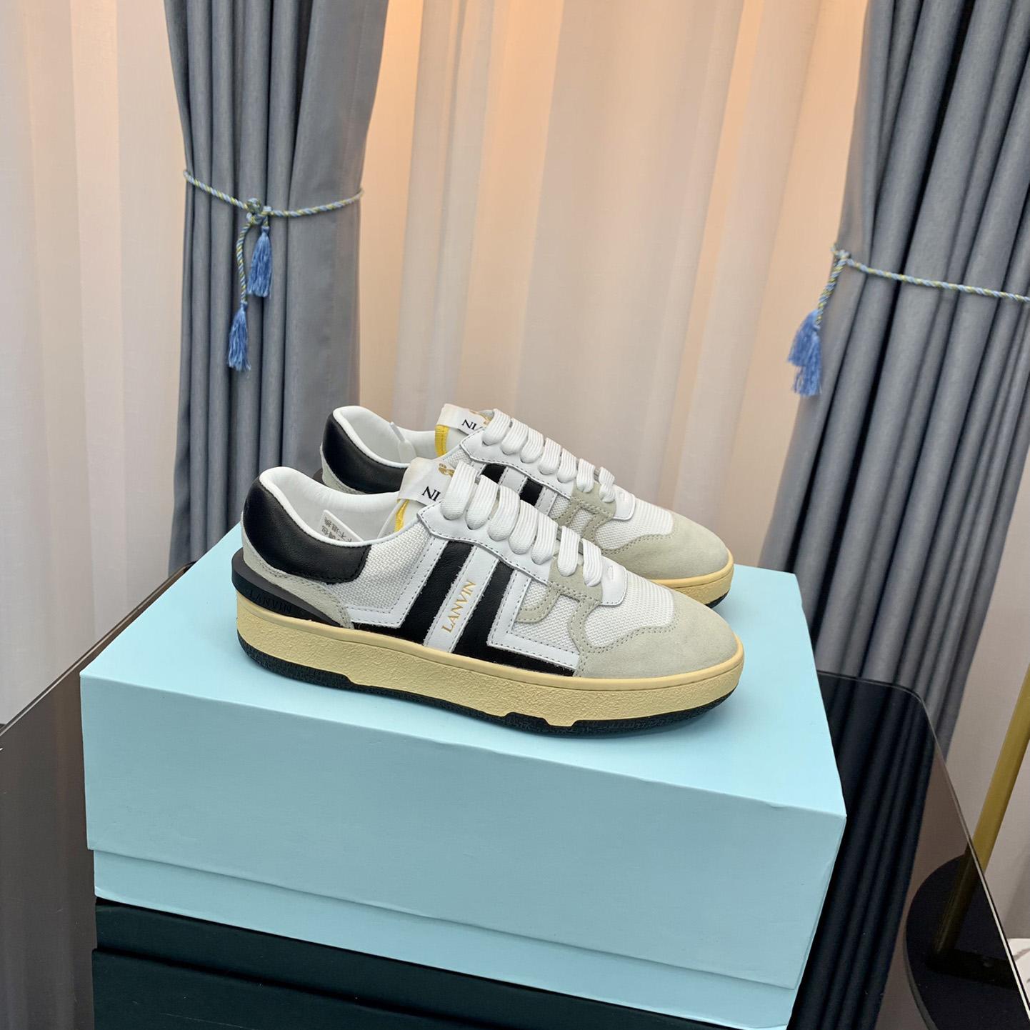 Lanvin Mesh Clay Low-Top Sneakers - PerfectKickZ