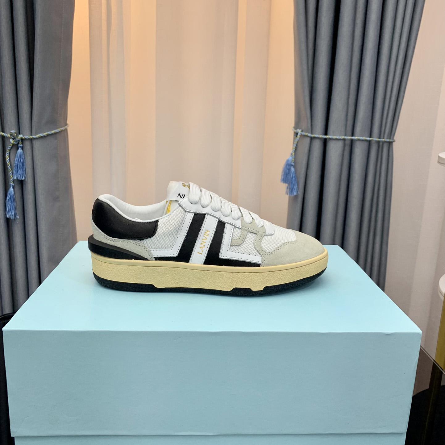 Lanvin Mesh Clay Low-Top Sneakers - PerfectKickZ