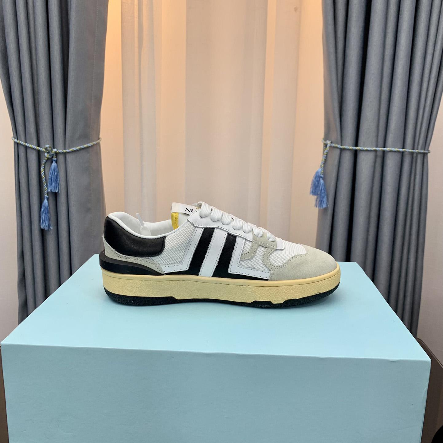 Lanvin Mesh Clay Low-Top Sneakers - 