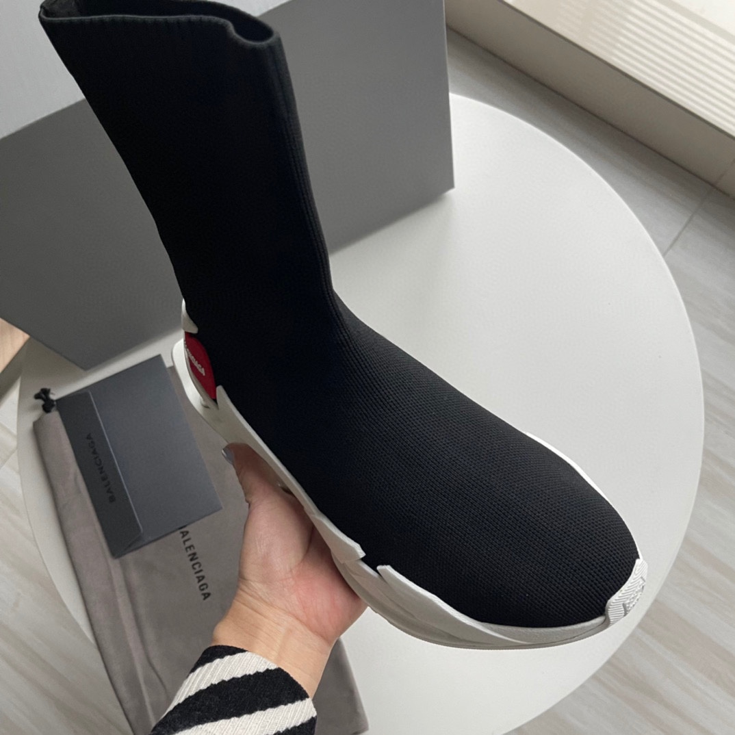Balenciaga Speed Sneaker In Black - PerfectKickZ